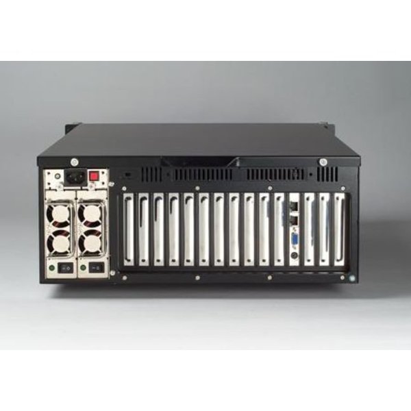 Advantech Manufacturing Quiet 4U Rackmount Chassis with Dual Hot-Swap SATA HDD Trays ACP-4320MB-00C